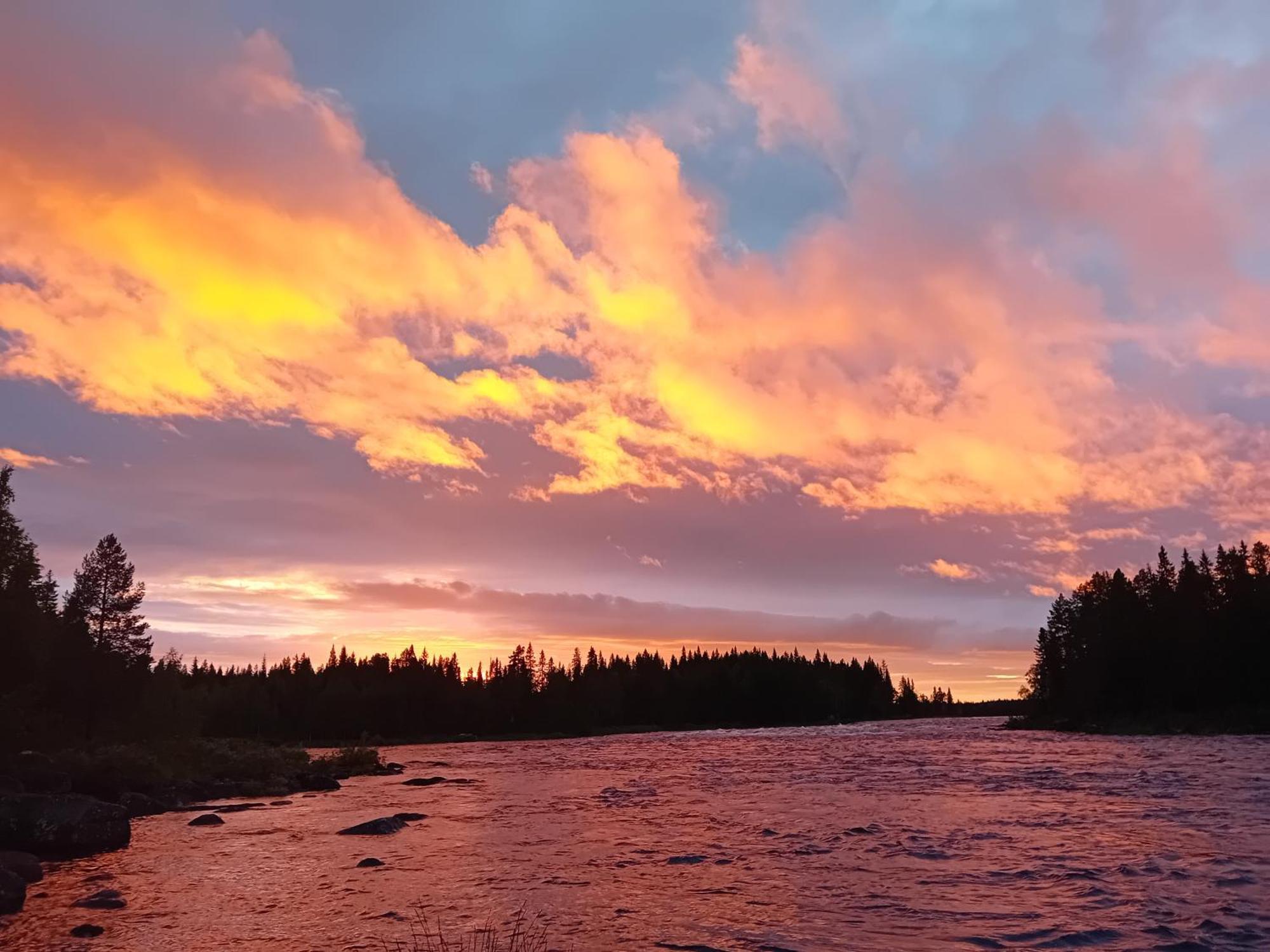 Holiday Home - Semesterhus Solnedgang Blattniksele ภายนอก รูปภาพ